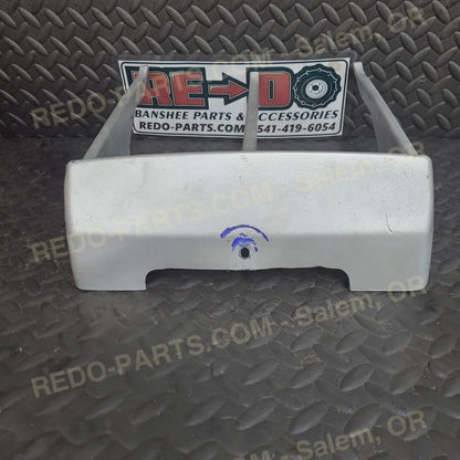 OEM Radiator Cover Blue Painted Silver *USED* Parts - Used