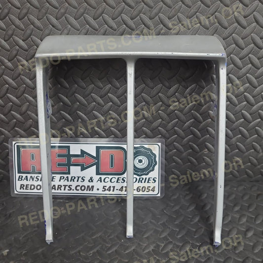 OEM Radiator Cover Blue Painted Silver *USED* Parts - Used