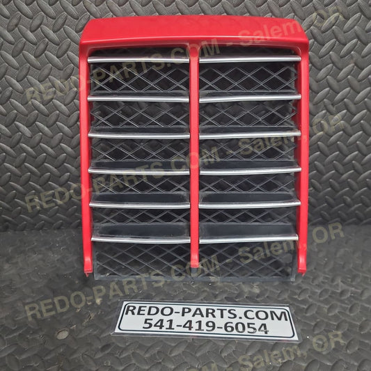 OEM Radiator Cover Red *USED* Parts - Used