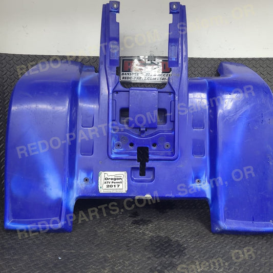 OEM Rear Fender Blue *USED* Parts - Used