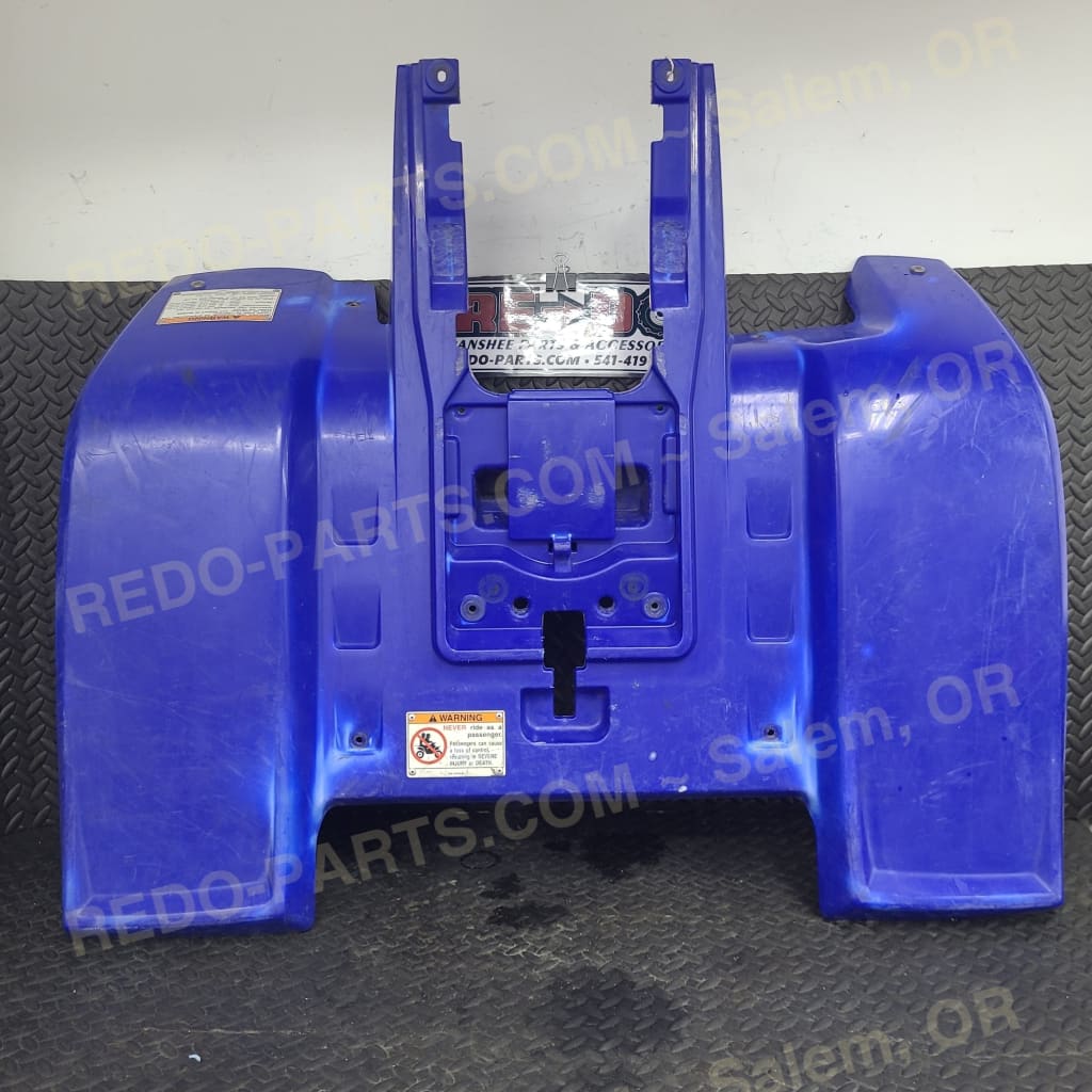 OEM Rear Fender Blue *USED* Parts - Used