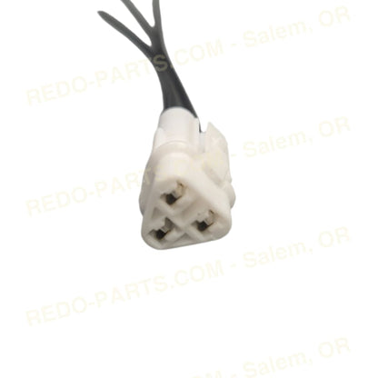 OEM Style Headlight Pigtail Connector 3 Wire Triangle Female *NEW* Parts - New