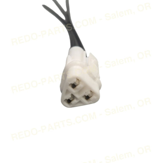 OEM Style Headlight Pigtail Connector 3 Wire Triangle Female *NEW* Parts - New