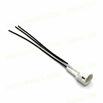 OEM Style Headlight Pigtail Connector 3 Wire Triangle Male *NEW* Parts - New