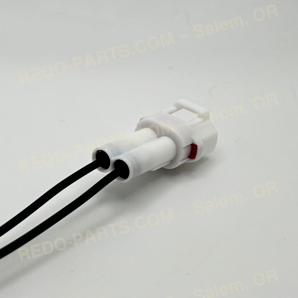 OEM Style Key Switch or Parking Brake Pigtail Connector 2 Wire White Male *NEW* Parts - New