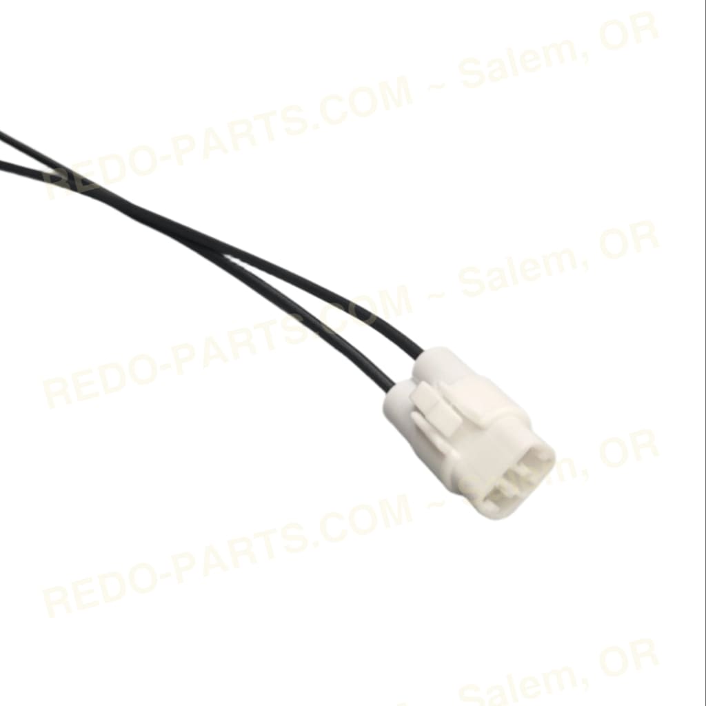 OEM Style Key Switch or Parking Brake or Thumb Throttle Pigtail Connector 2 Wire White Female *NEW* Parts - New