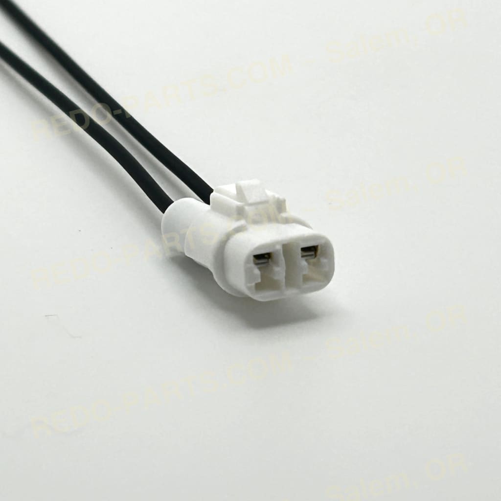 OEM Style Key Switch or Parking Brake or Thumb Throttle Pigtail Connector 2 Wire White Female *NEW* Parts - New