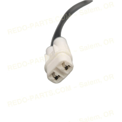 OEM Style Key Switch or Parking Brake or Thumb Throttle Pigtail Connector 2 Wire White Female *NEW* Parts - New