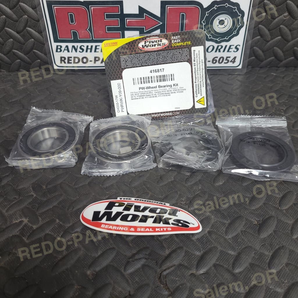 Pivot Works Rear Wheel Bearing Kit *NEW* Parts - New