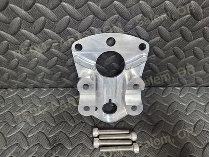 Polished handlebar Clamp 7/8’’ w/ Key Bracket *USED* Parts - Used