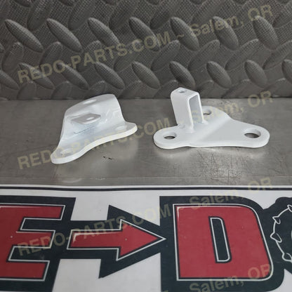 Powder Coated Front Motor Mounts White *USED* Parts - Used