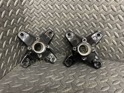 Powder Coated OEM Front Hubs A-Arm Style - Black *USED* - Parts - Used