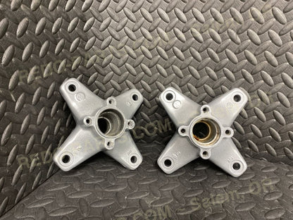 Powder Coated OEM Front Hubs A-Arm Style - Silver *USED* - Parts - Used