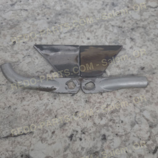 Raw Custom Heel Guard and Fender Brackets *Custom* Parts - New