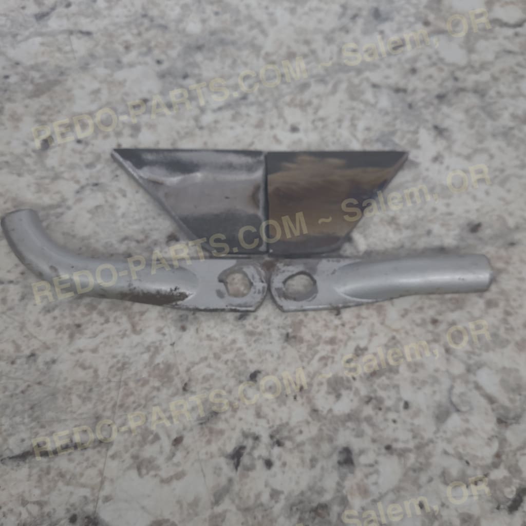 Raw Custom Heel Guard and Fender Brackets *Custom* Parts - New