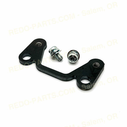 RE-DO Custom HD Ignition Switch Bracket w- Hardware - New Bracket w/ Used OEM Bolts or New Aftermarket Parts - Used