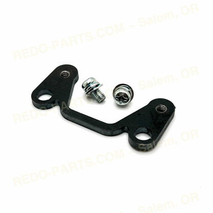 RE-DO Custom HD Ignition Switch Bracket w- Hardware - New Bracket w/ Used OEM Bolts or New Aftermarket Parts - Used