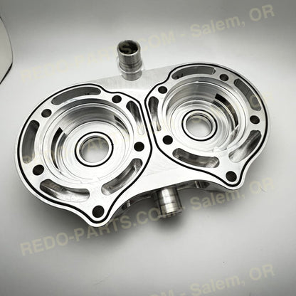 Redline Racing Billet Head Machined with RE-DO Logo *NEW* Parts - New