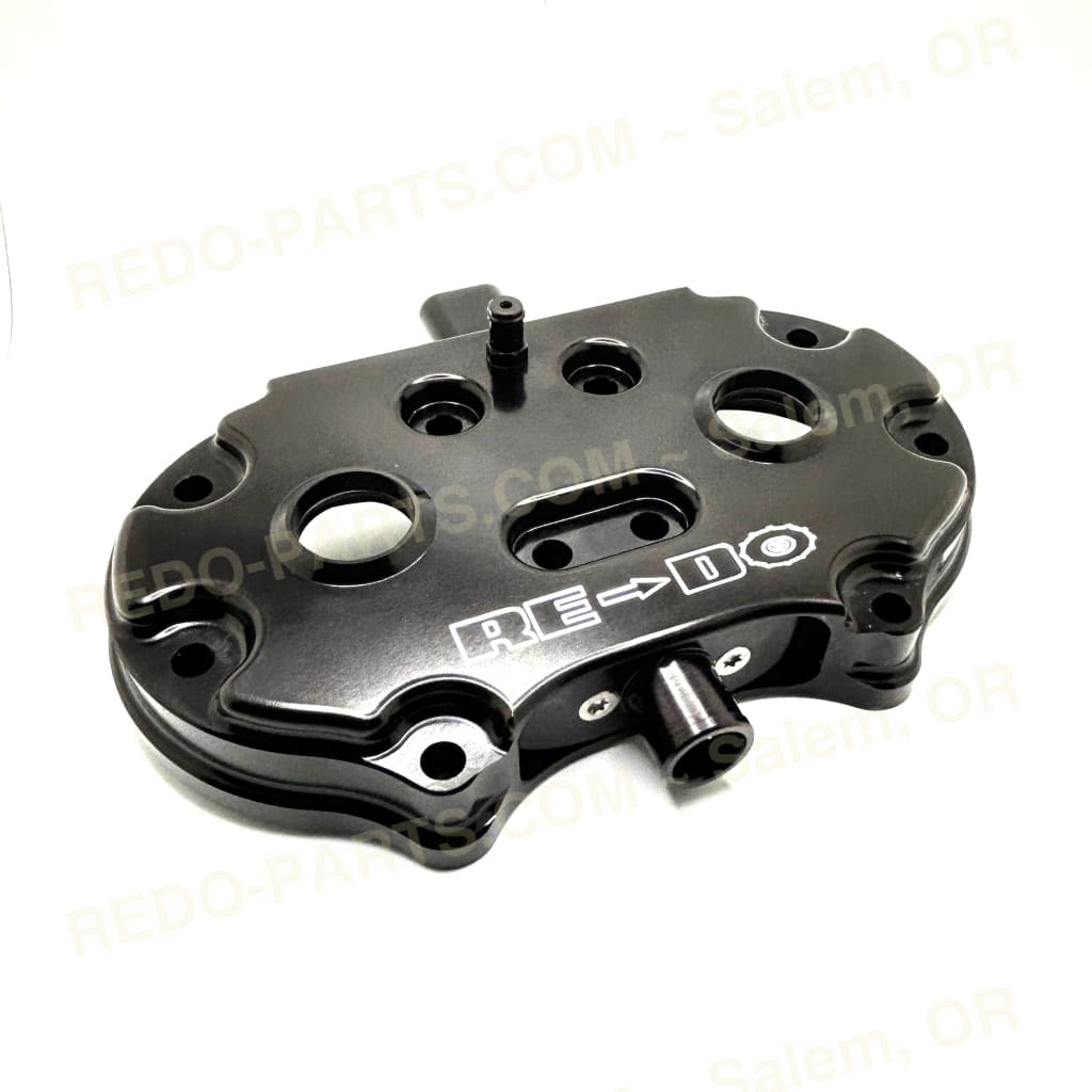 Redline Racing Cool Head Billet Aluminum Black Anodized with RE-DO Logo *NEW* Parts - New