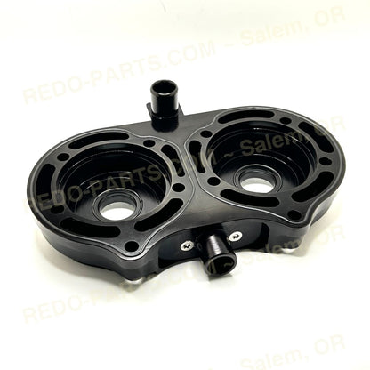 Redline Racing Cool Head Billet Aluminum Black Anodized with RE-DO Logo *NEW* Parts - New