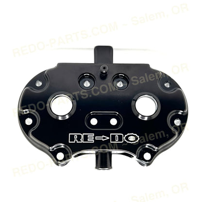 Redline Racing Cool Head Billet Aluminum Black Anodized with RE-DO Logo *NEW* Parts - New