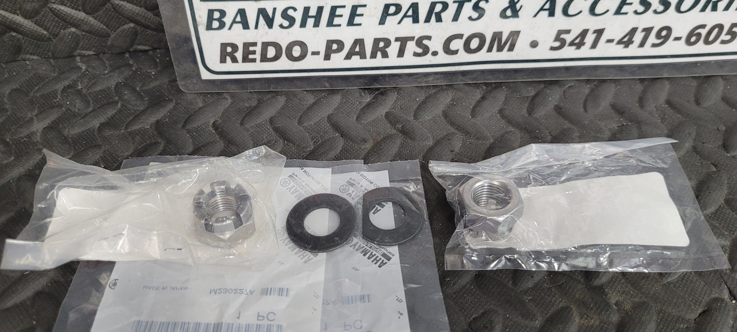 Factory OEM Front Spindle Nuts and Washers - 4pc *NEW*