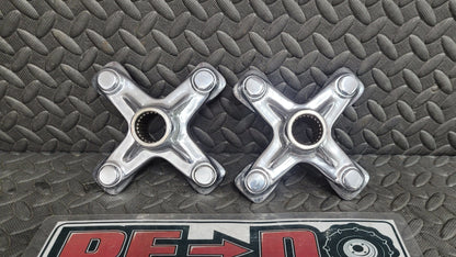 Factory OEM Rear Wheel Hub 115mm Set of 2 Chrome *USED*
