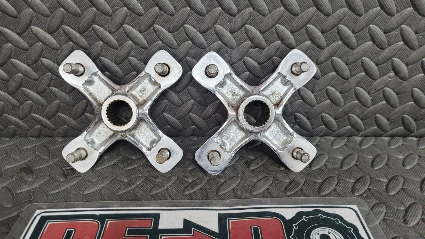 Factory OEM Rear Wheel Hub 115mm Set of 2 Chrome *USED*