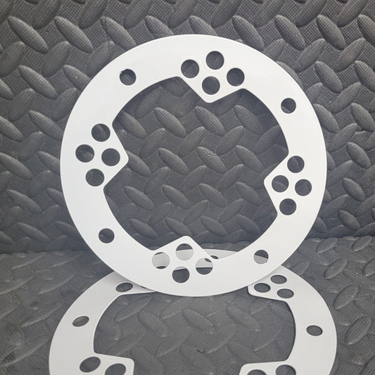 Powder Coat OEM Front Wheel Shield set of 2 White *USED LIKE NEW*