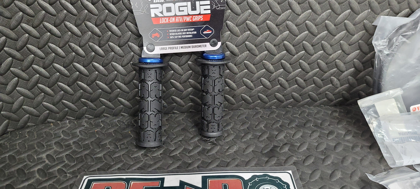 ODI Rogue Lockon Grip 125MM Black/Blue * NEW