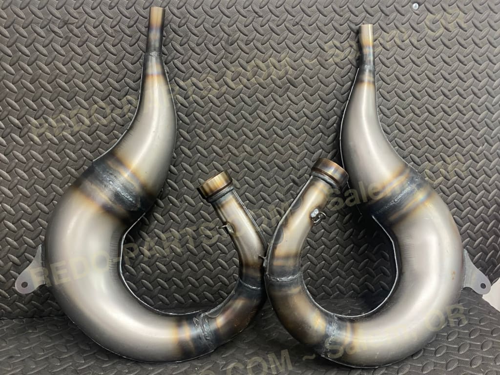 Shearers Small Bore In Frame Exhaust Pipes RAW *NEW* Parts - New