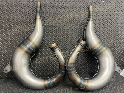 Shearers Small Bore In Frame Exhaust Pipes RAW *NEW* Parts - New