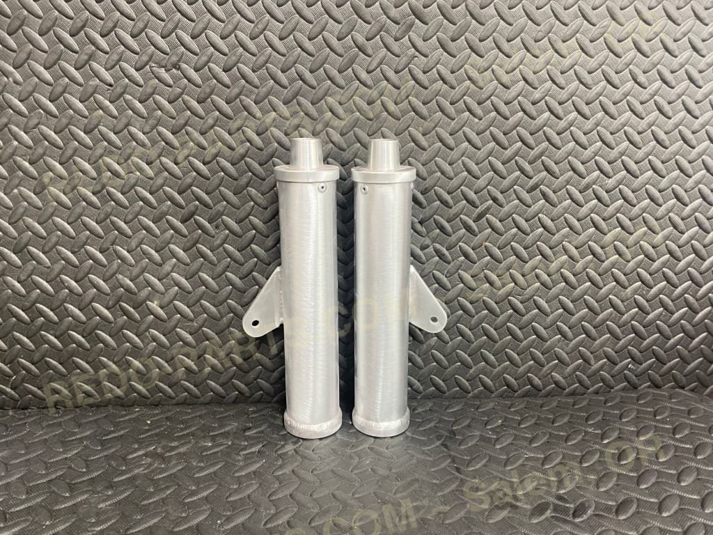 Shearers Small Bore In Frame Exhaust Pipes RAW *NEW* Parts - New