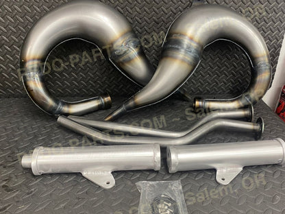 Shearers Small Bore In Frame Exhaust Pipes RAW *NEW* Parts - New