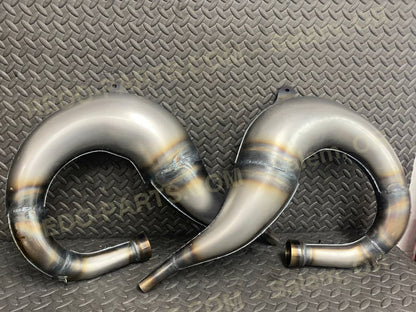 Shearers Small Bore In Frame Exhaust Pipes RAW *NEW* Parts - New