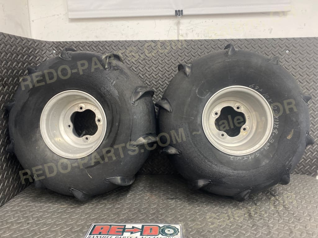 Skat Trac 22x11 8 Ten Paddle Extremes on ITP Wheels *USED* Parts Used