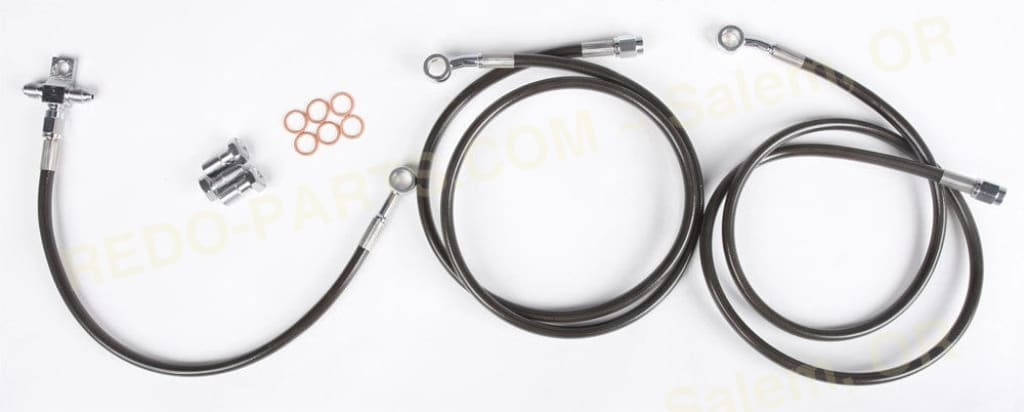 Stream Line Auto Parts Streamline Front Brake Line 3-Line Kit, Smoke Color *NEW* – Re-Do Banshee