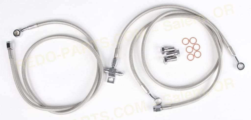 Streamline Front Brakeline 3-Line Kit Various Lengths & Colors *NEW* Clear / Standard Parts - New