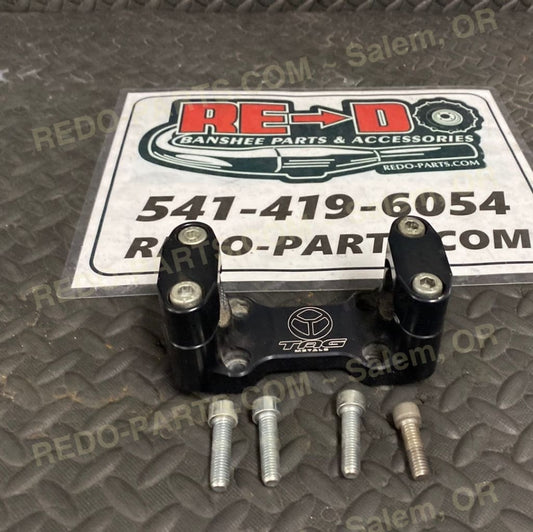 TAG Handlebar Riser. Black Anodized with Bolts *USED*. Parts - Used