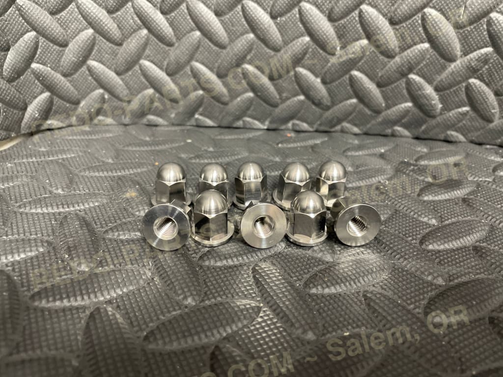 Titanium Acorn Head Nuts (NEW) 10 pcs. Parts - New