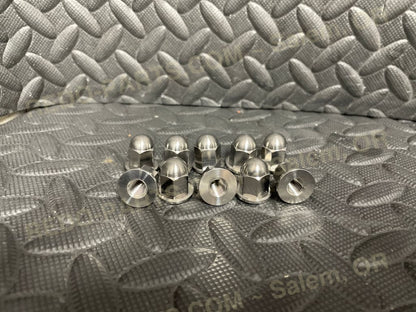 Titanium Acorn Head Nuts (NEW) 10 pcs. Parts - New