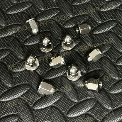 Titanium Acorn Head Nuts (NEW) 10 pcs. Parts - New