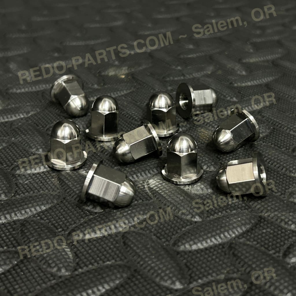 Titanium Acorn Head Nuts (NEW) 10 pcs. Parts - New