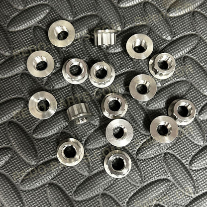 Titanium Wheel Lug Nuts (NEW) 16 pcs. Parts - New