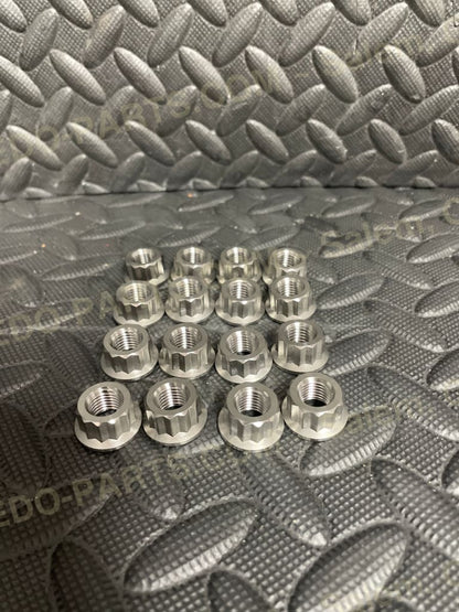 Titanium Wheel Lug Nuts (NEW) 16 pcs. Parts - New
