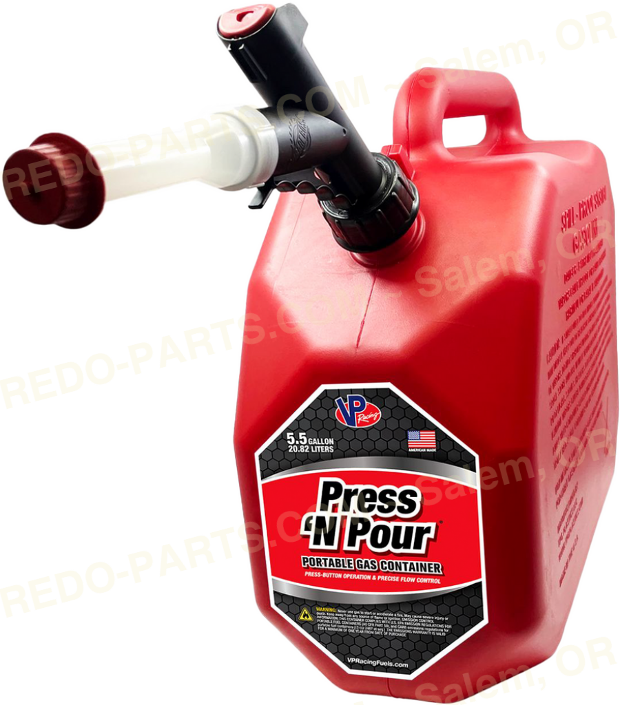 VP RACING PRESS ’N POUR GAS CAN 5.5 GAL Parts - New