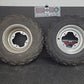 21x7-10 Front Tires on OEM Wheels Set of 2 *USED*