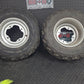 21x7-10 Front Tires on OEM Wheels Set of 2 *USED*