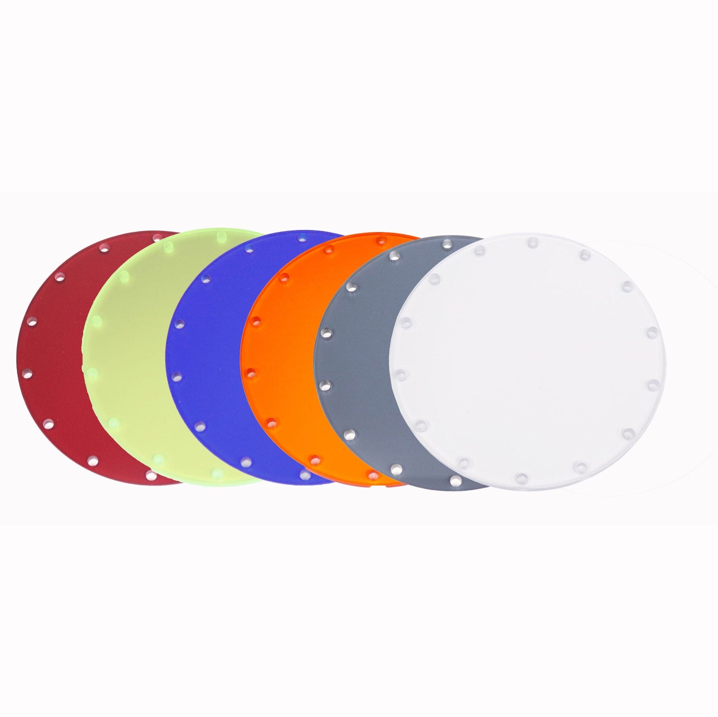 Modquad Clutch Lockout Replacement Lenses, 7 or 14 Holes, Assorted Colors *NEW*